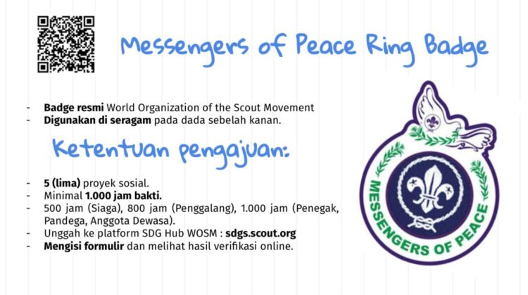 Aktif Karya Bakti dan Peroleh MoP Ring Badge