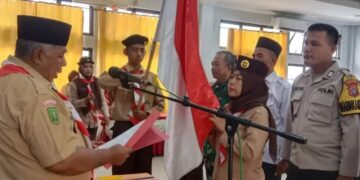 Mabi, Pengurus Kwarran, dan DKR Rengat Periode 2023-2026 Resmi Dilantik