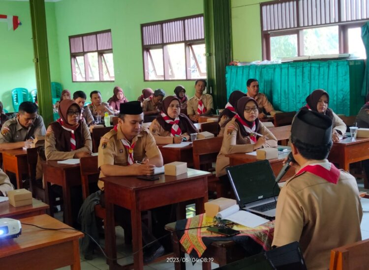 Kwarran Banyumas Sosialisasikan Pencapaian Pramuka Garuda