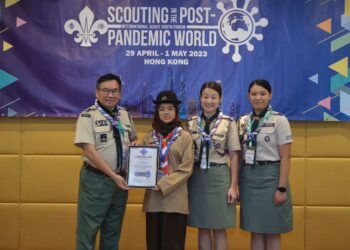 Kontribusi Pramuka dalam International Scout Youth Forum di Hong Kong