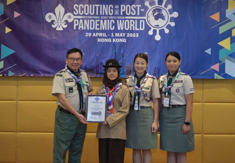 Kontribusi Pramuka dalam International Scout Youth Forum di Hong Kong