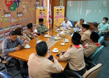 Terima Audiensi, Sekjen Kwarnas Sampaikan Apresiasi Kepada Panitia PWN PTK Tahun 2023