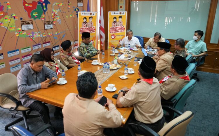 Terima Audiensi, Sekjen Kwarnas Sampaikan Apresiasi Kepada Panitia PWN PTK Tahun 2023