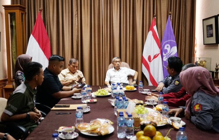 Kwarnas Menerima Audiensi Pengurus Kwarda Sumsel