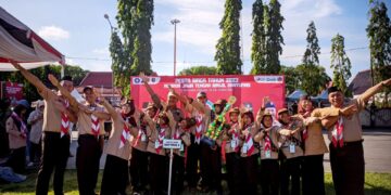 Lima Barung Kwarcab Banyumas Tergiat Dalam Pesta Siaga Binwil Banyumas