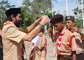 Ketua Kwarda Aceh, Kak Muzakir Manaf Apresiasi Seleruh Peserta LT-IV