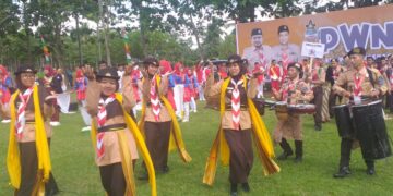 Musik Kentongan UIN SAIZU Purwokerto Ramaikan PWN PTK Gorontalo