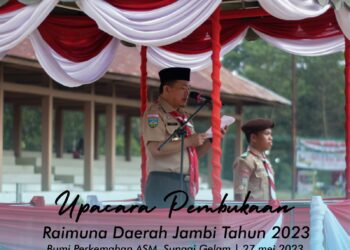 Gubernur Jambi Buka Raimuna Daerah Tahun 2023
