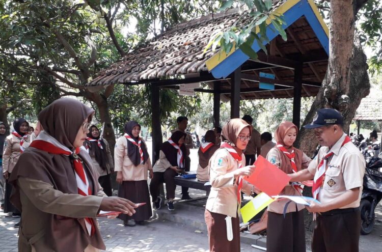 Wujudkan Pembina yang Kreatif dan Inovatif, Kwarran Jabon adakan Karang Pamitran