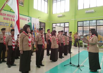 Ketua Kwarcab Kota Bekasi Lantik Pengurus Pergantian Antar Waktu