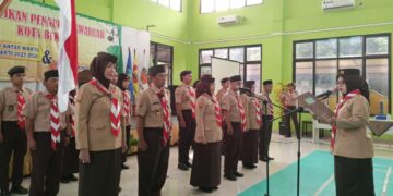 Ketua Kwarcab Kota Bekasi Lantik Pengurus Pergantian Antar Waktu