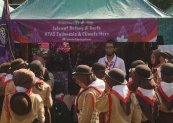 Peserta Raicab Sleman 2023 Disadarkan Peluang Aksi Iklim oleh Pramuka pada Sesi dan Stan Climate Hero