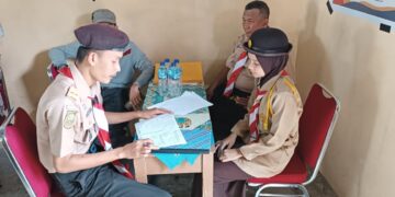 Kwarcab Rokan Hulu Lakukan Penilaian Terhadap 16 Kwarran