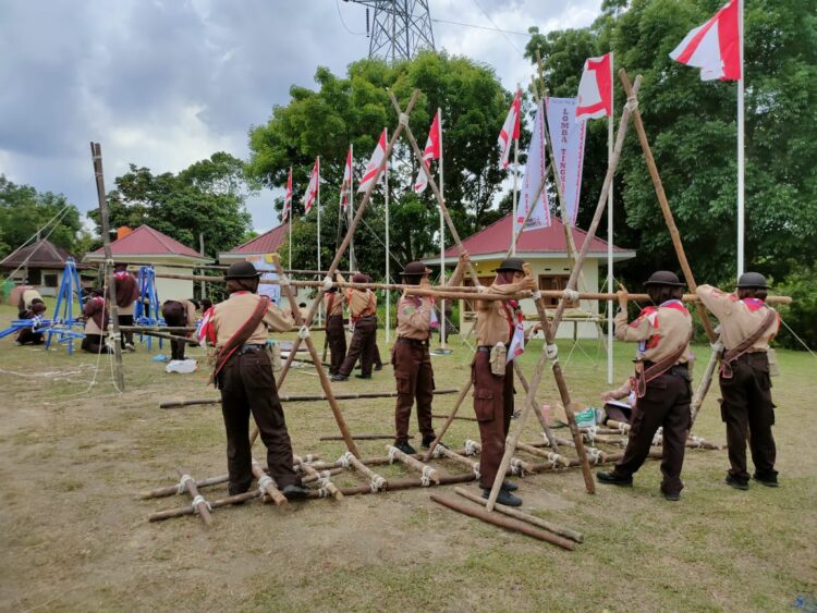 Dari Lapangan LT IV Kwarda Riau, Peserta  Akui Tambah Ilmu Hingga Target Juara Umum