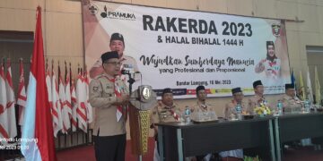Diawali dengan Halal Bil Halal, Rakerda 2023 Kwarda Lampung Digelar Hari Ini