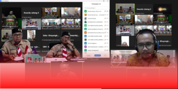 Kegiatan Klarifikasi Portofolio 12 Pangkalan SAKA Tahun 2023 Kwartir Daerah Jawa Tengah