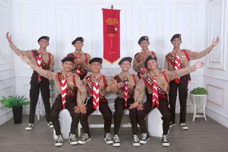 Regu Rajawali Peserta LT-V Tahun 2023 Dari Kwarda Jambi