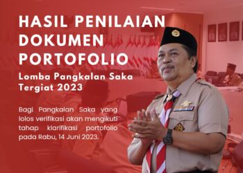 12 Pangkalan Saka dari 8 Kwarcab terpilih ke tahap selanjutnya