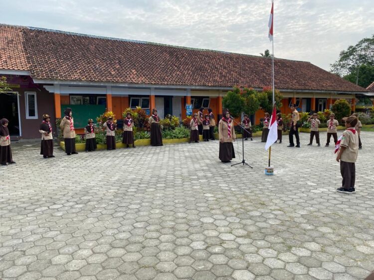 Kembangkan Karakter Siaga, Pangkalan SDN 1 Pasirkidul Gelar Persari