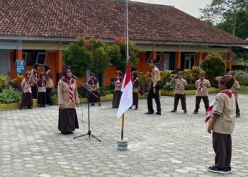 Kembangkan Karakter Siaga, Pangkalan SDN 1 Pasirkidul Gelar Persari