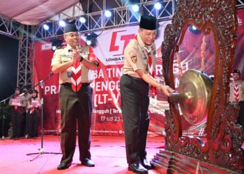 Tutup LT-V 2023, Ketua Kwarnas Sebut Kalian Adalah Regu Terbaik Dari Daerah