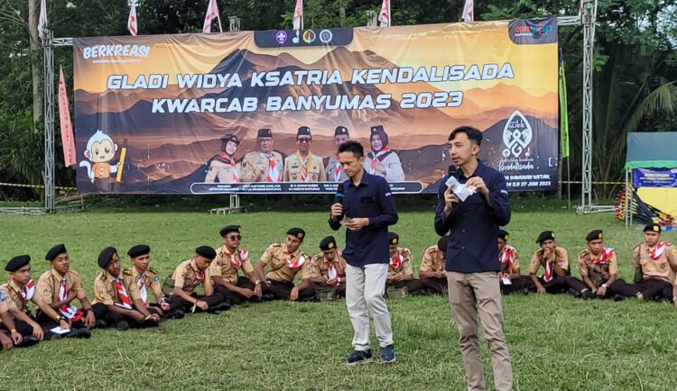 Pramuka Banyumas Terima Sosialisasi Gerakan Cinta, Bangga, dan Paham Rupiah