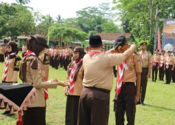 Ketua Kwarcab Banyumas Buka Gladi Widya Ksatria Kendalisada 2023