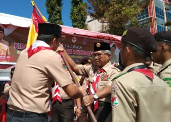 Kirab Tangkal Napza Kwarda Sumatera Utara Ditutup