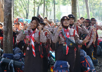 KBN 2023, Putri Napak Tilas, Putra Nikmati Permainan Tradisonal