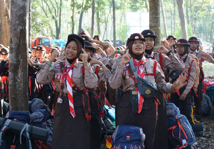 KBN 2023, Putri Napak Tilas, Putra Nikmati Permainan Tradisonal