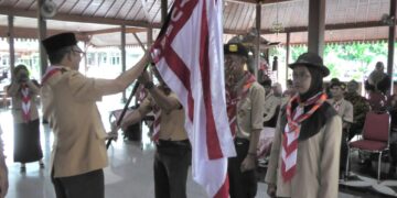 Bupati Banyumas Lepas Kontingen Perkemahan Pramuka Berkebutuhan Khusus