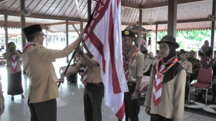 Bupati Banyumas Lepas Kontingen Perkemahan Pramuka Berkebutuhan Khusus