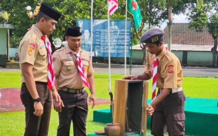 Ketua Kwarcab Banyumas Buka Diksar Saka Wira Kartika Kodim 0701 Banyumas