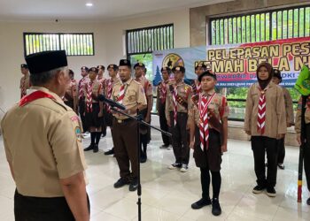 Kwarda DKI Lepas Kontingen Jakarta Ikuti Kemah Bela Negara 2023