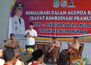 Kwarcab Kota Bekasi Tingkatkan Tata Kelola Organisasi Kepramukaan