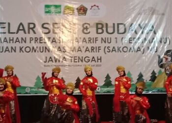 Sakoma NU Banyumas Tampilkan Tari Rumeksa Pada Gelar Seni & Budaya Persimanu Jateng