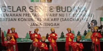 Sakoma NU Banyumas Tampilkan Tari Rumeksa Pada Gelar Seni & Budaya Persimanu Jateng