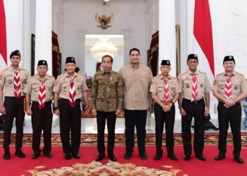 Datang Ke Istana, Ketua Kwarnas Mohon Bapak Presiden Dapat Melepas Kontingen Gerakan Pramuka ke Jambore Dunia