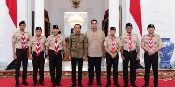 Datang Ke Istana, Ketua Kwarnas Mohon Bapak Presiden Dapat Melepas Kontingen Gerakan Pramuka ke Jambore Dunia