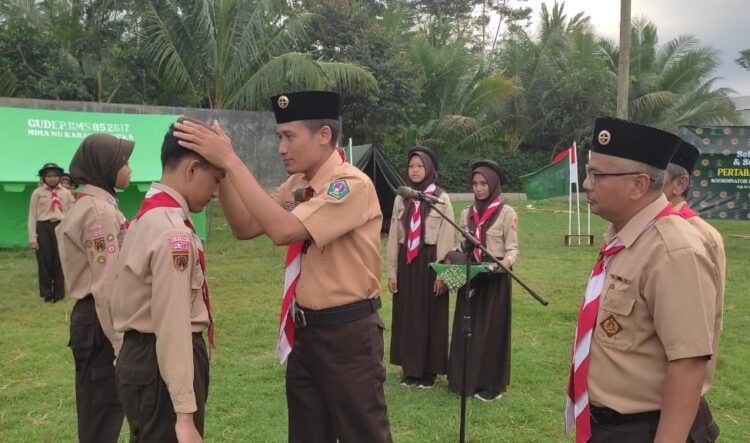 Sambut Tahun Baru Islam, Sako Ma’arif NU Kedungbanteng Gelar Perkemahan