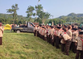 MI Ma’arif NU 1 Panusupan Gelar Perkemahan Tahun Baru Hijriyah