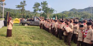 MI Ma’arif NU 1 Panusupan Gelar Perkemahan Tahun Baru Hijriyah