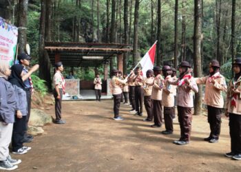 Adakan Kegiatan Pendidikan Kepramukaan di Alam Terbuka, Pacu Tingkat Kemandirian
