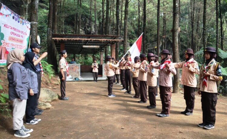 Adakan Kegiatan Pendidikan Kepramukaan di Alam Terbuka, Pacu Tingkat Kemandirian