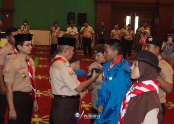 Sekda Lepas Peserta Jambore Dunia Kontingen Kabupaten Bogor