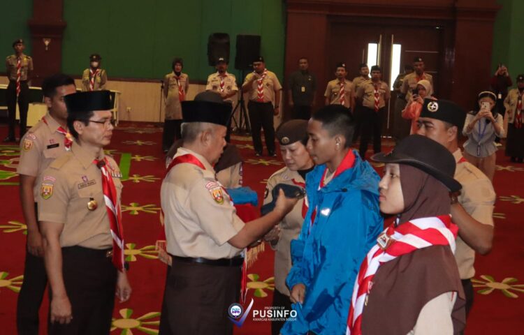 Sekda Lepas Peserta Jambore Dunia Kontingen Kabupaten Bogor