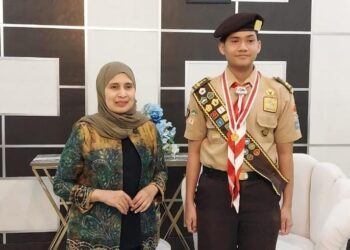 Jelang Ke WSJ Korsel, Almuzaki dilepas Ibu Pj Walikota Lhokseumawe