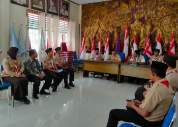 Tim Penilai dan Verifikasi Lomba Gudep Ramah Lingkungan 2023 Kwarda Riau Dilepas