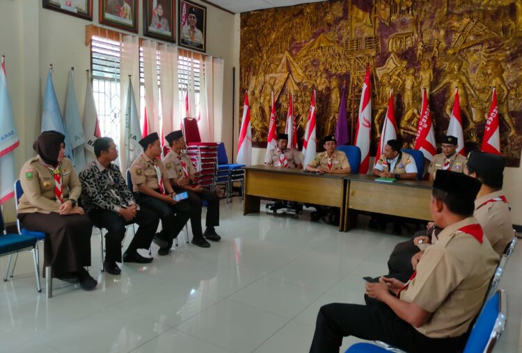 Tim Penilai dan Verifikasi Lomba Gudep Ramah Lingkungan 2023 Kwarda Riau Dilepas