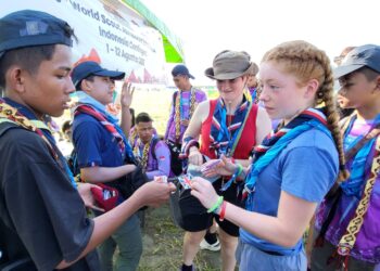 Kontingen Indonesia di Jambore Dunia Tetap Solid